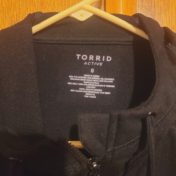 Torrid Neon Stripe Hoodie - Active Jacket - Picture 7 of 7